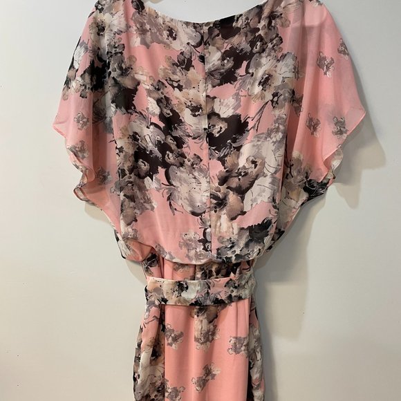 JR Nites by Carollin Floral Dress- Size 8, Pink Floral - Picture 2 of 2